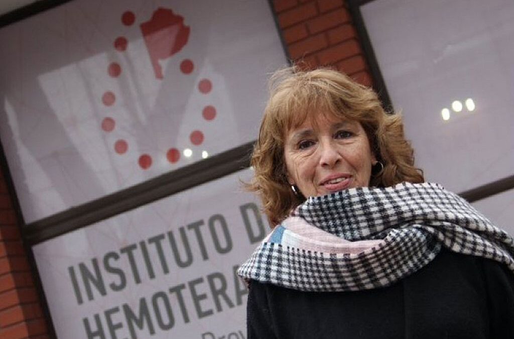 Homenaje  Boletín Oficial: El Instituto de Hemoterapia se llamará Nora Etchenique